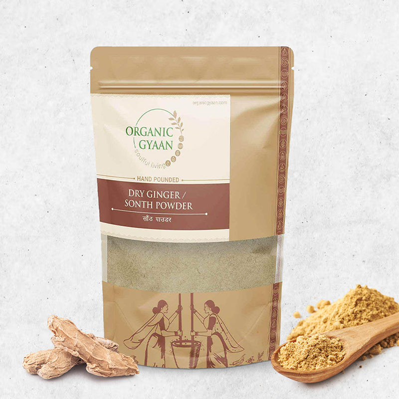 Buy Premium Sonth Powder 100 Natural Dry Ginger Organic Gyaan 1389