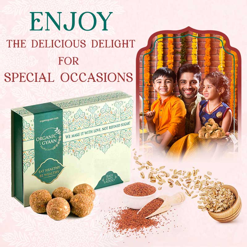 Ragi Oats Ladoo