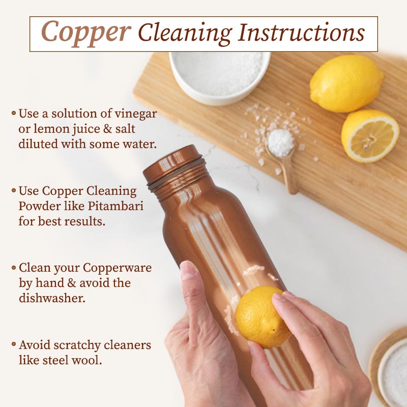 Copper cleaning instructions