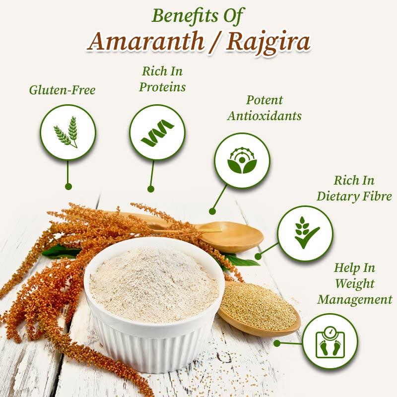 Amaranth / Rajgira Flour / Activated Flour - Organic Gyaan