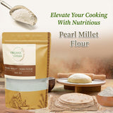 Bajra Flour / Pearl Millet Flour / Activated Flour - Organic Gyaan