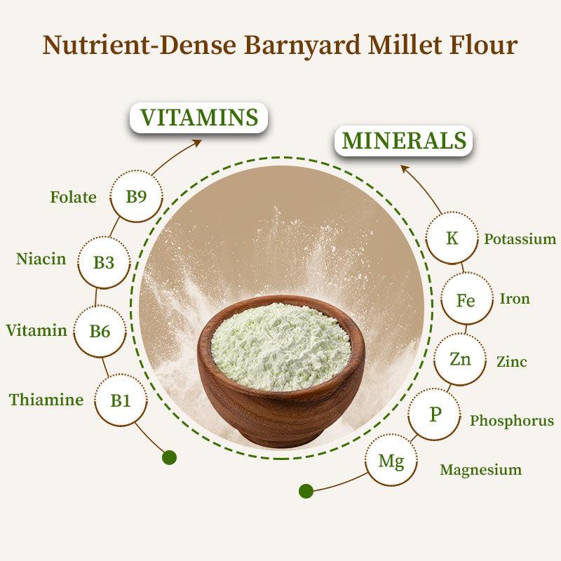 Barnyard Millet Flour / Activated Flour - Organic Gyaan