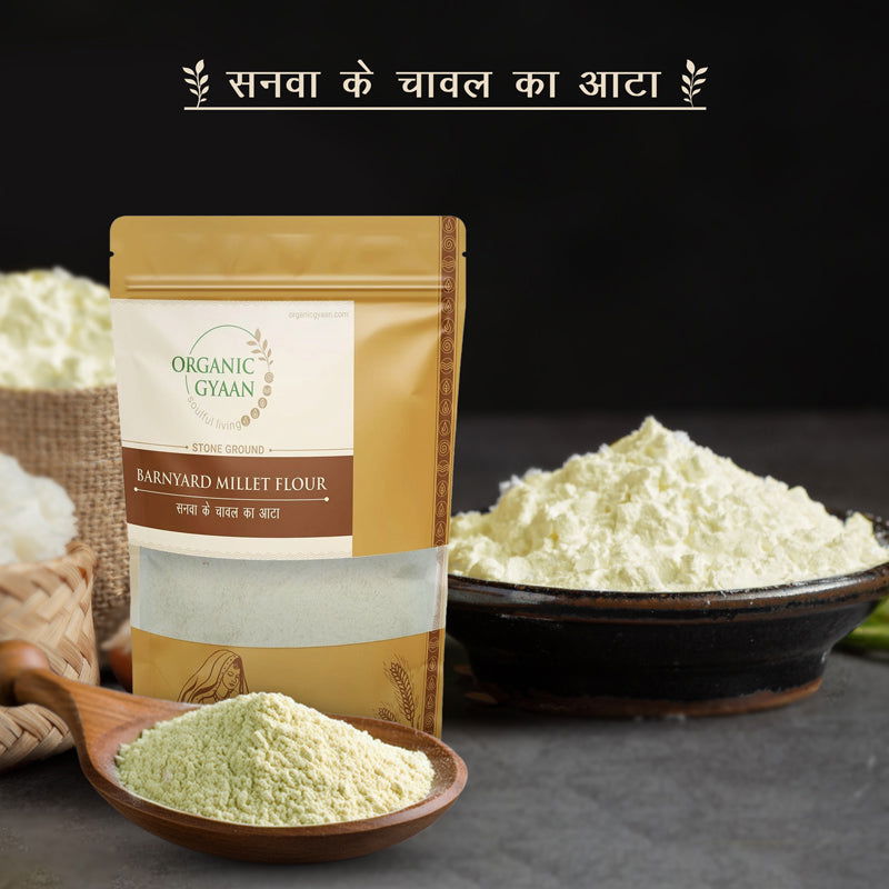 Barnyard Millet Flour / Activated Flour - Organic Gyaan