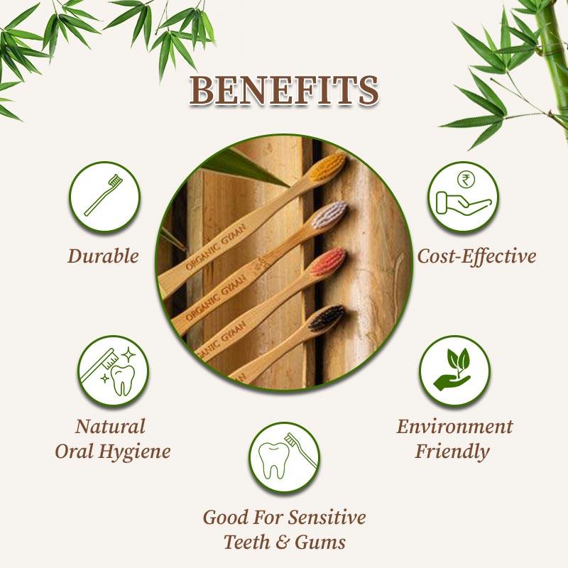 Bamboo Tooth Brush - Organic Gyaan