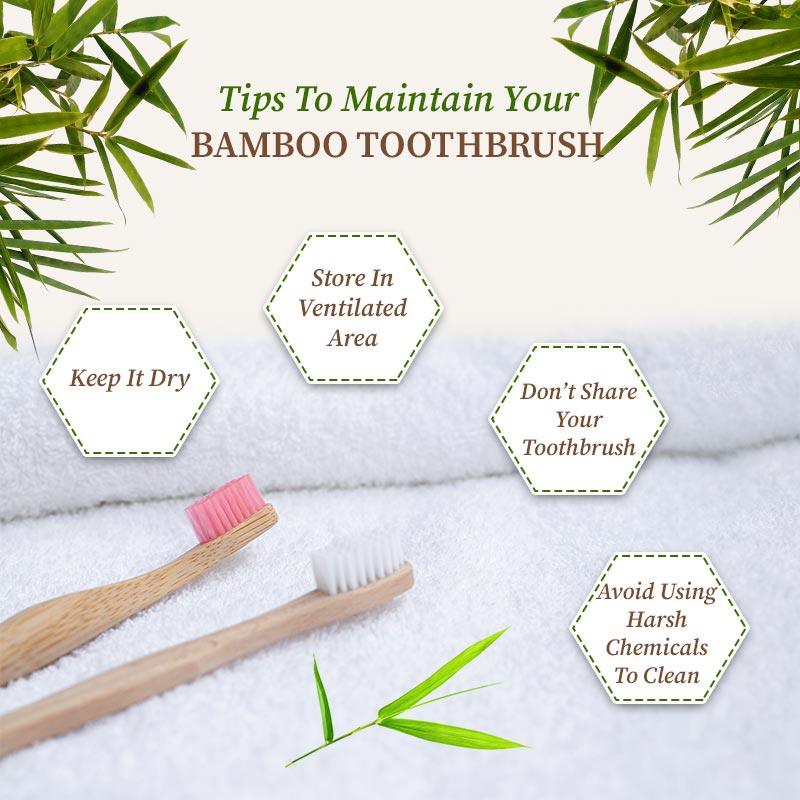 Bamboo Tooth Brush - Organic Gyaan