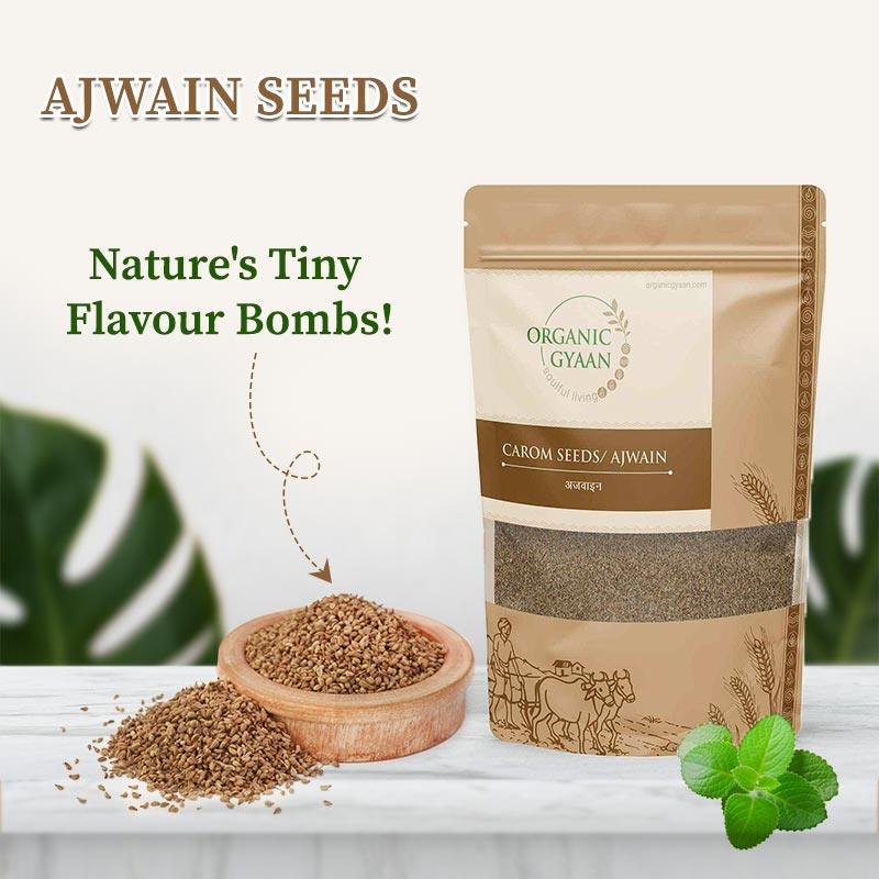 Ajwain / Carom Seeds - Organic Gyaan