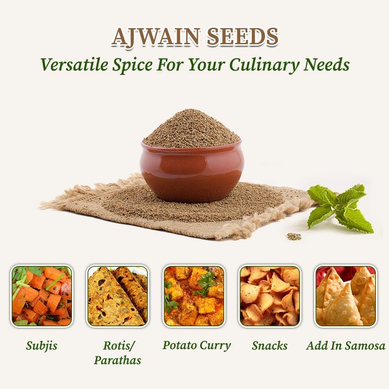 Ajwain / Carom Seeds - Organic Gyaan