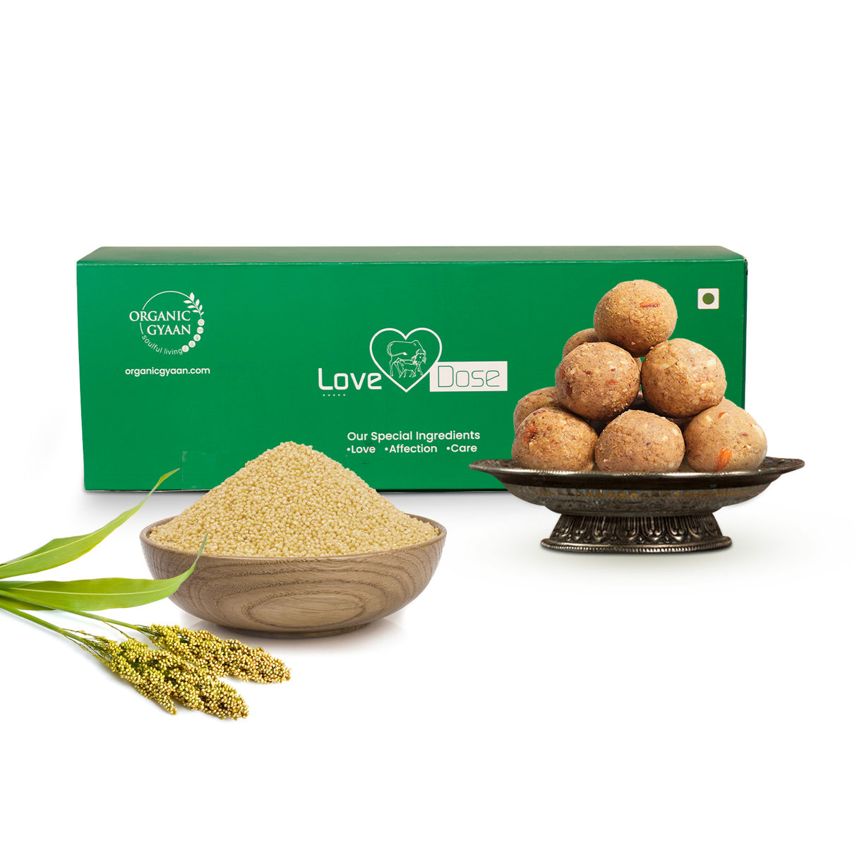 Foxtail (Thinai) Millet Laddu