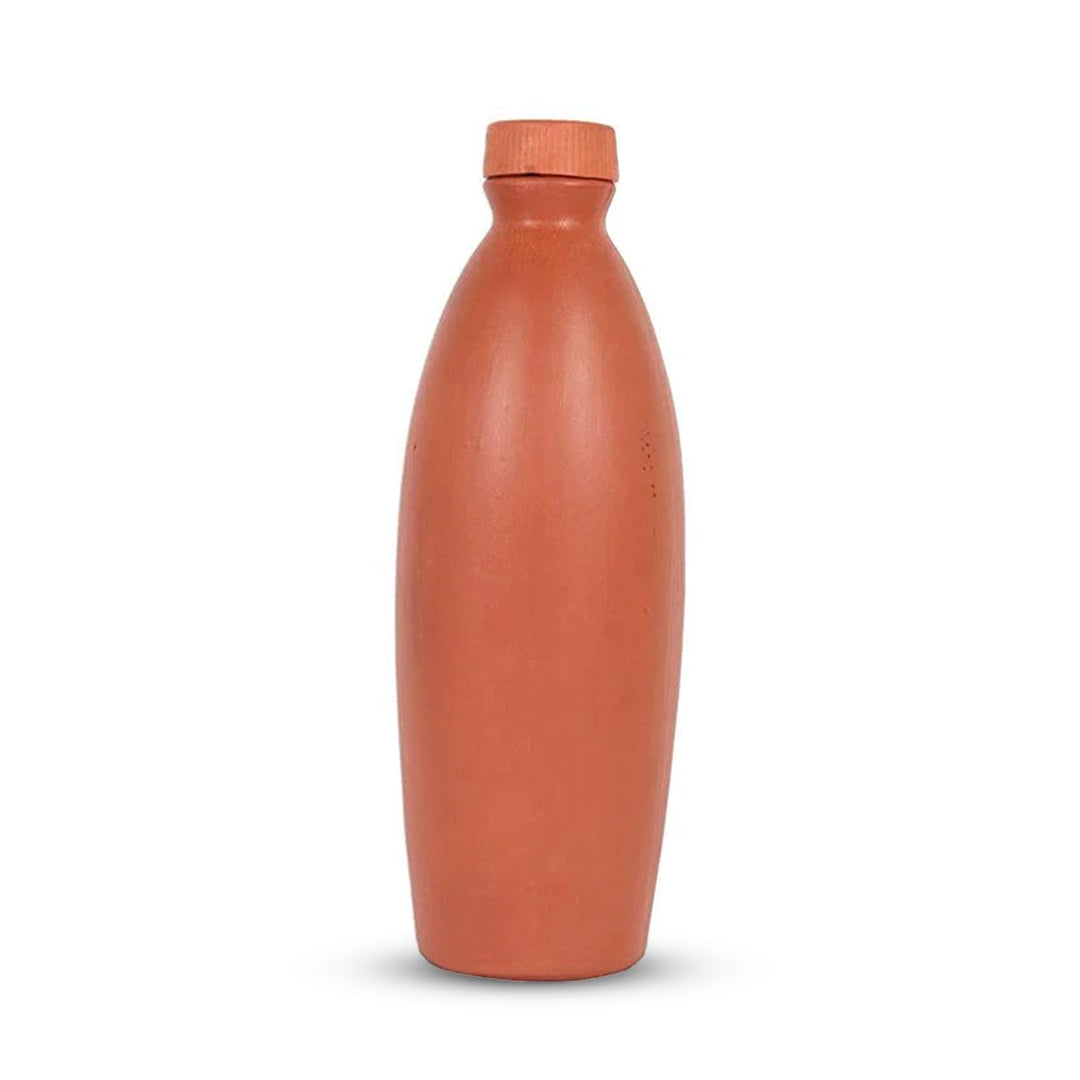 Mud Water Bottle | Clay Bottle