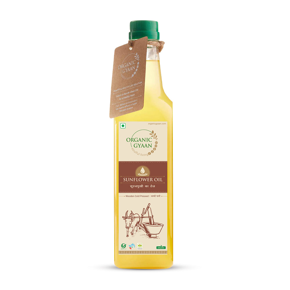 Sunflower Oil - Wooden Cold Pressed