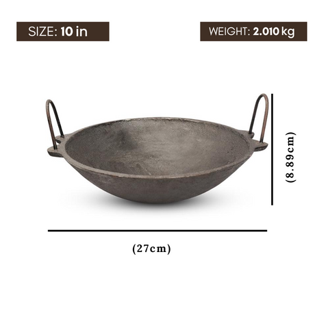 Cast iron kadai big size