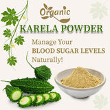 Karela powder for blood sugar managemen