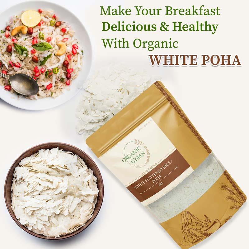 Delicious organic poha 