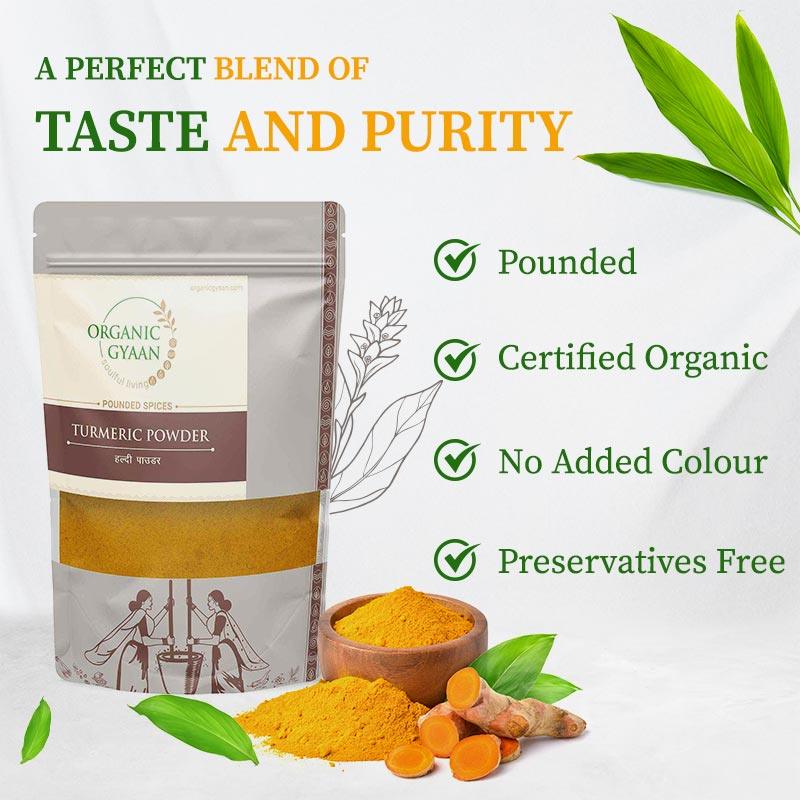 Haldi powder perfect blend of taste 