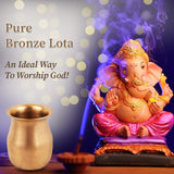 Bronze lota by organic gyaan