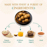 Ingredients of besan ladoo