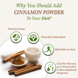 Cinnamon powder in to diet