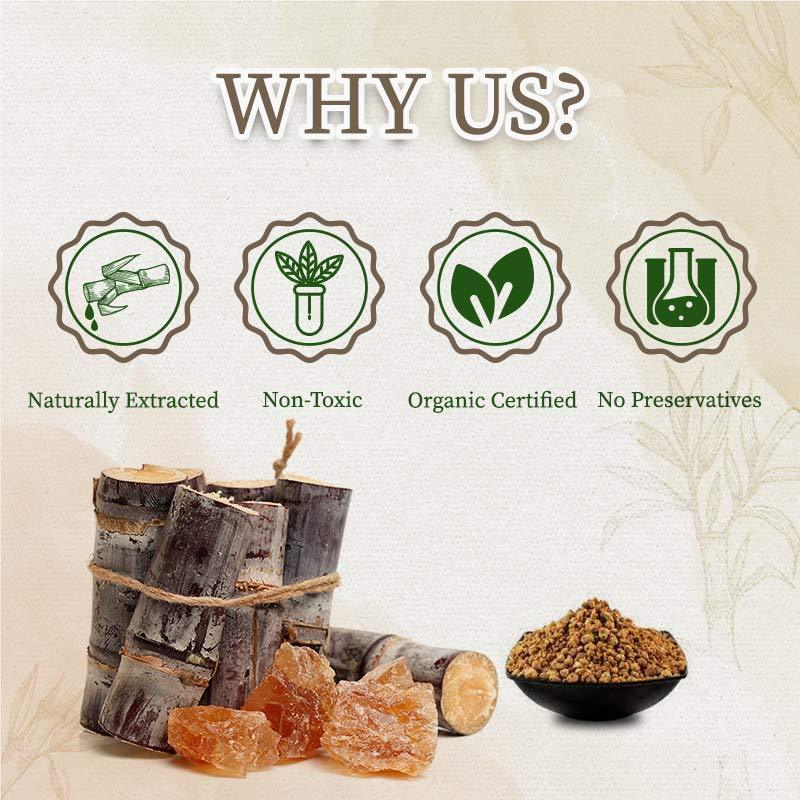 Jaggery granules by organic gyaan