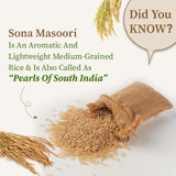 Brown sona masuri Rice by organic gyaan