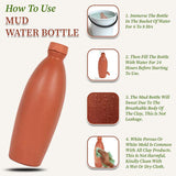 How to use mud water bottle 