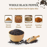 black pepper / kali mirch - organic gyaan