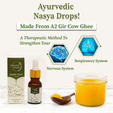 Nasya drops made from a2 ghee