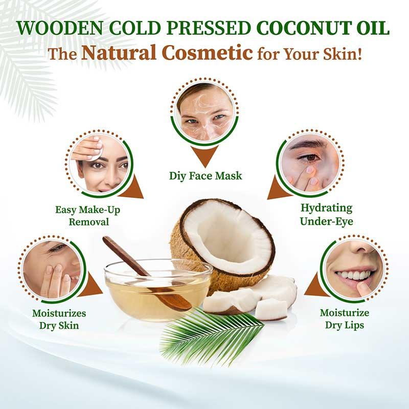 Coconut oil for skin