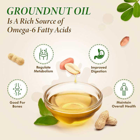 Groundnut oil benefits