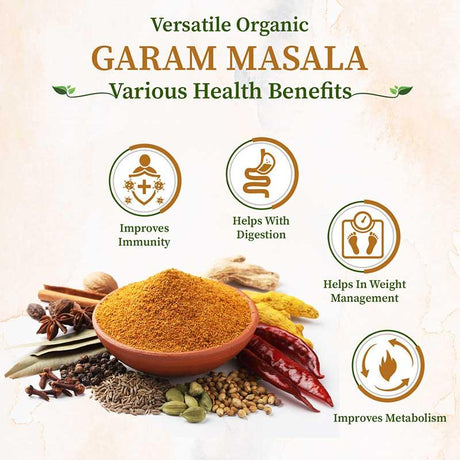 organic garam masala benefits 