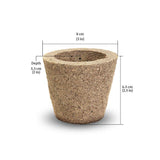 Indoor plants - small cow dung pots 